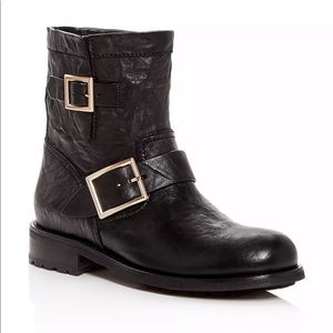 Jimmy Choo biker boots